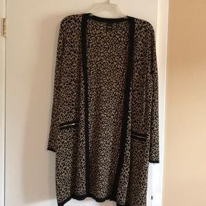 Rafaella animal print long tunic